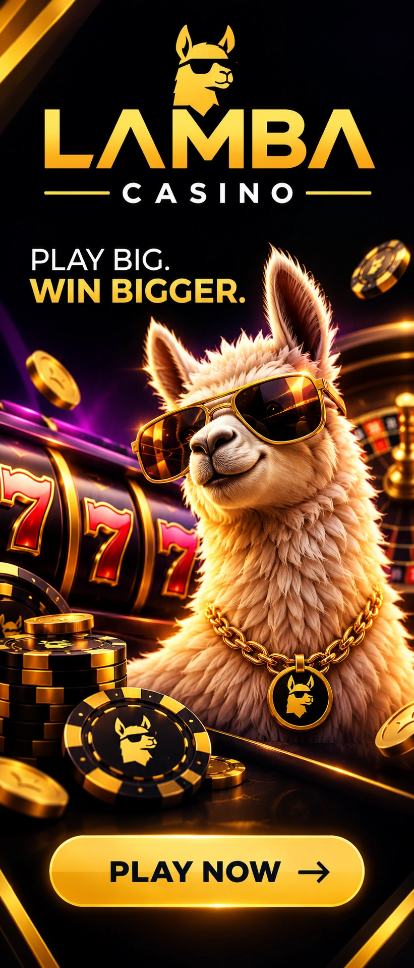 Vorschau der Affiliate-Landingpage für Lamba casino